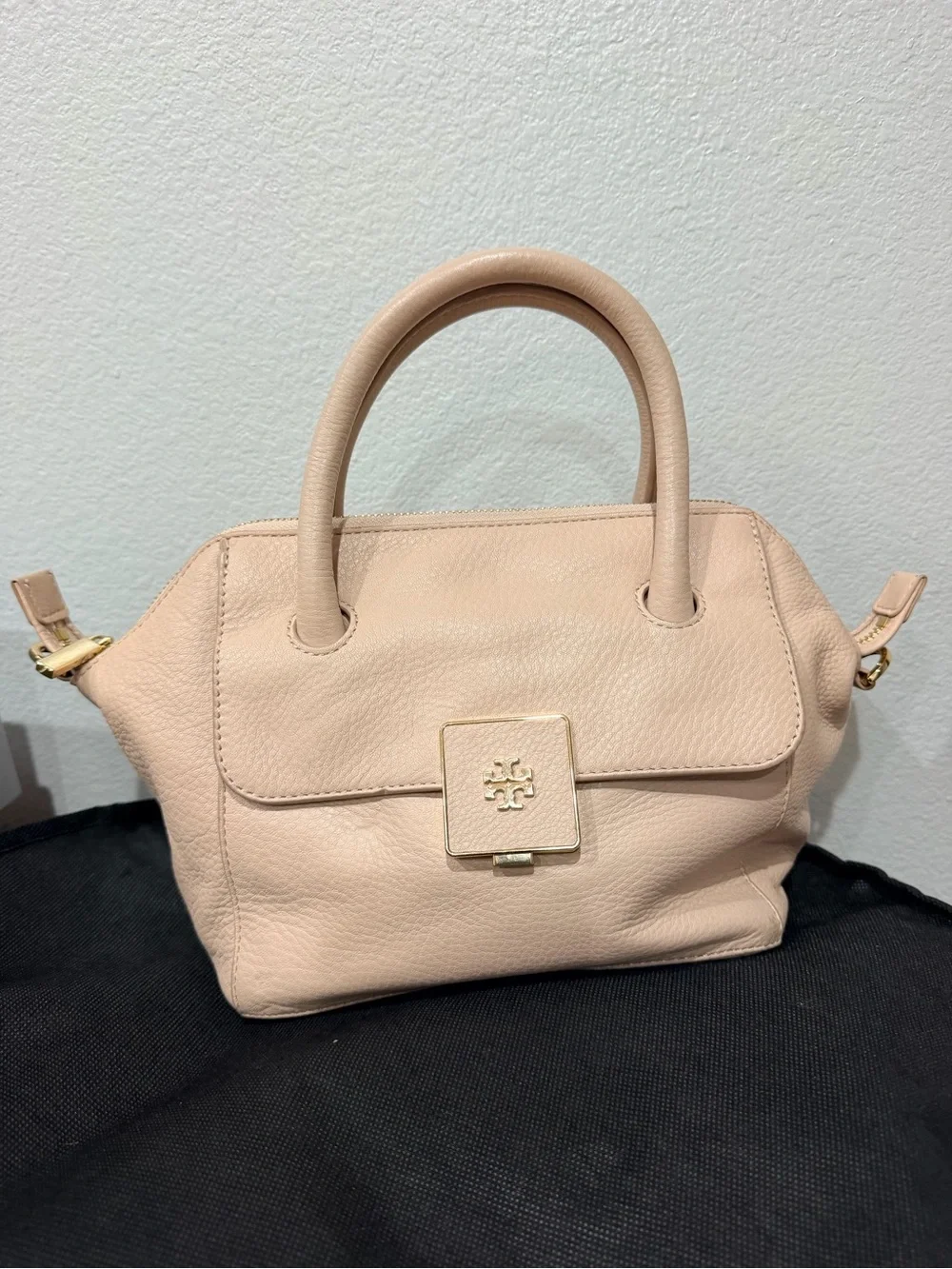 Tory Burch Beige Clara Crossbody